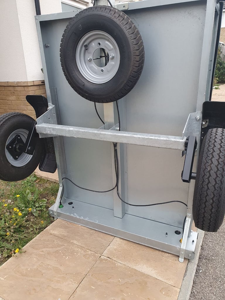 Franc 4x3 trailer with ABS hard top 