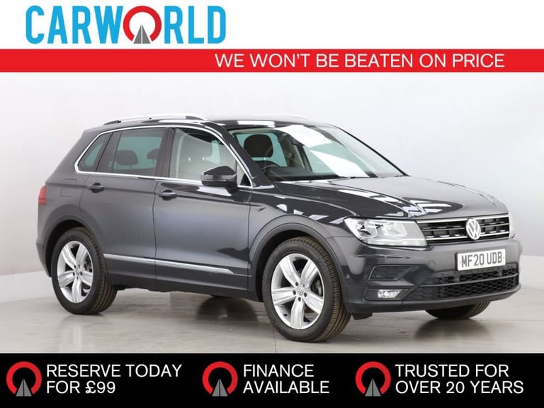 image for 2020 Volkswagen Tiguan 2.0 TDI Match SUV 5dr Diesel Manual Euro 6 (s/s) (150 ps) Diesel Manual