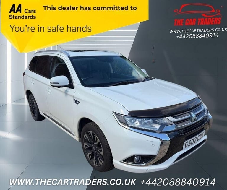 2016 Mitsubishi Outlander 2.0 PHEV GX4hs 5dr Auto ESTATE PETROL/ELECTRIC Automatic