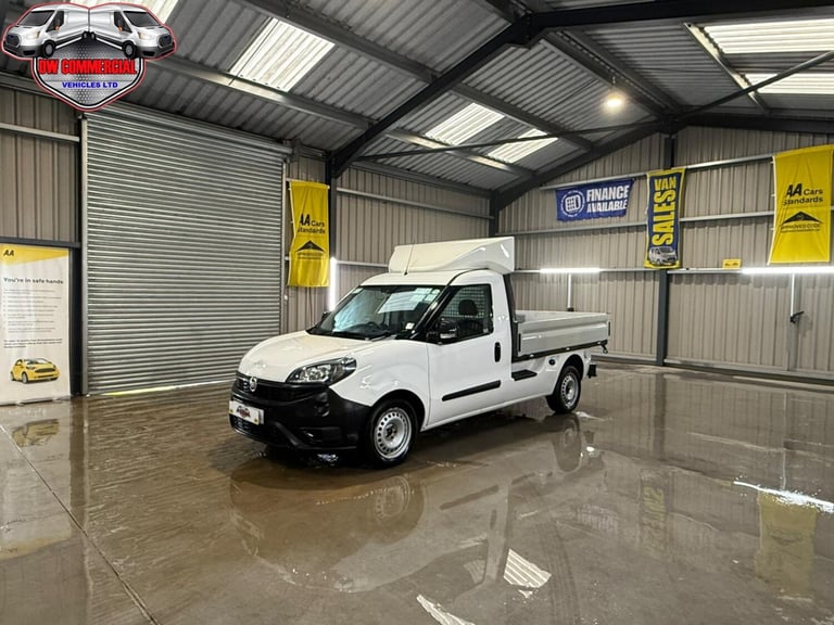 2021 Fiat Doblo 71 Reg 1.6 Multijet 16V Work Up Alloy Dropside + VAT CHASSIS CAB Diesel Manual