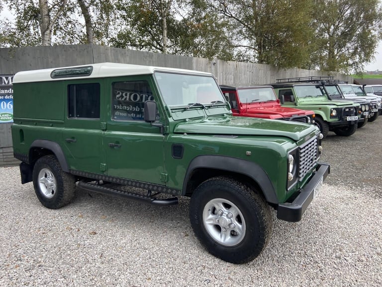 1998 Land Rover Defender Hard Top TDCi PANEL VAN DIESEL Manual