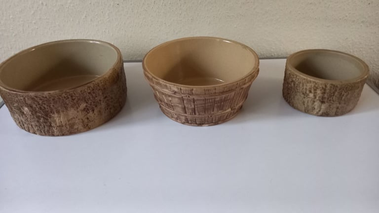 3 x hillstonia bowls