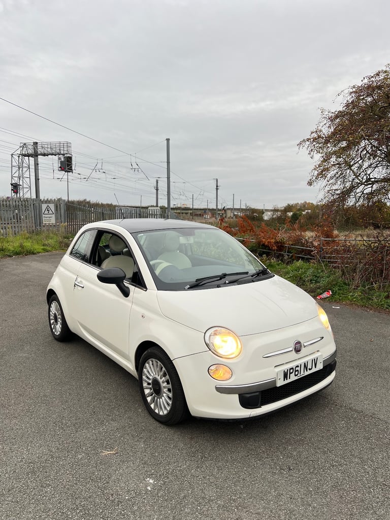 Fiat, 500, Hatchback, 2012, Manual, 1242 (cc), 3 doors