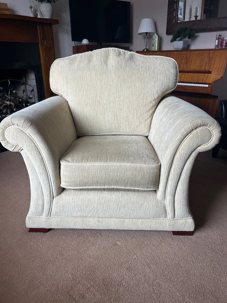 image for Cream armchair