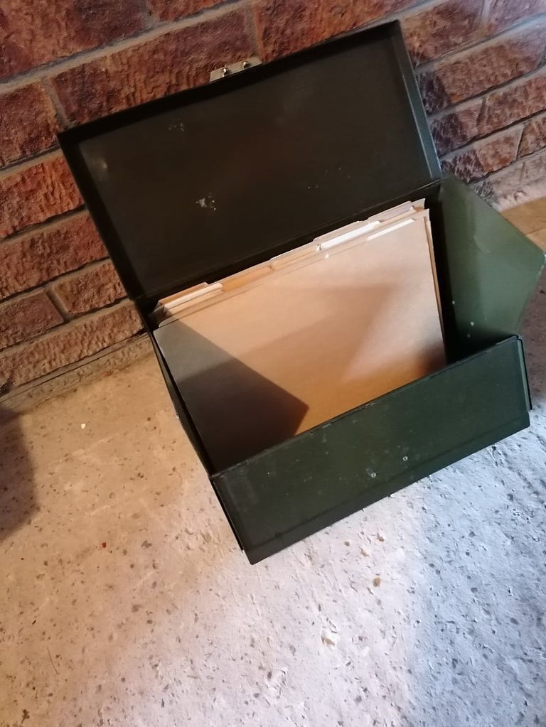 image for Steel File Box, No Key.