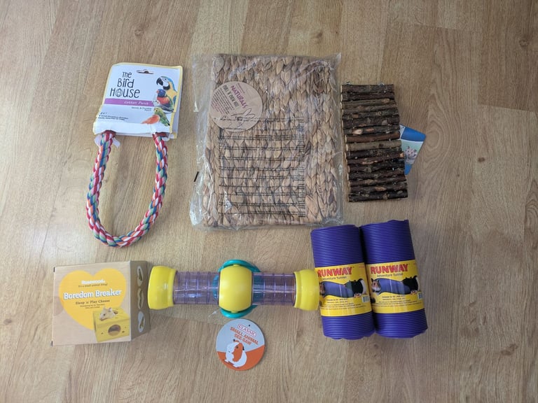 Gerbil / Hamster Accessory Starter Pack - Unused