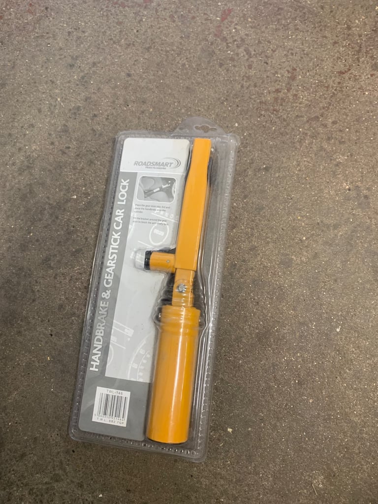Handbrake and gearstick car lock ( brand new )