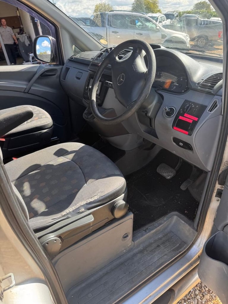 2008 Mercedes-Benz Vito 115CDI Van PANEL VAN DIESEL Manual