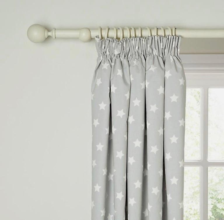 John Lewis Grey Blackout Curtains 
