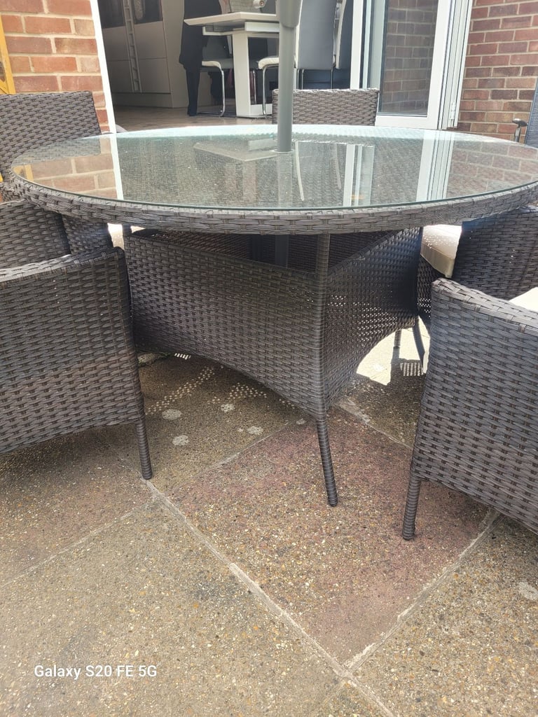 Rattan Garden Garden Table And Chairs Gumtree Patio Furniture Sets