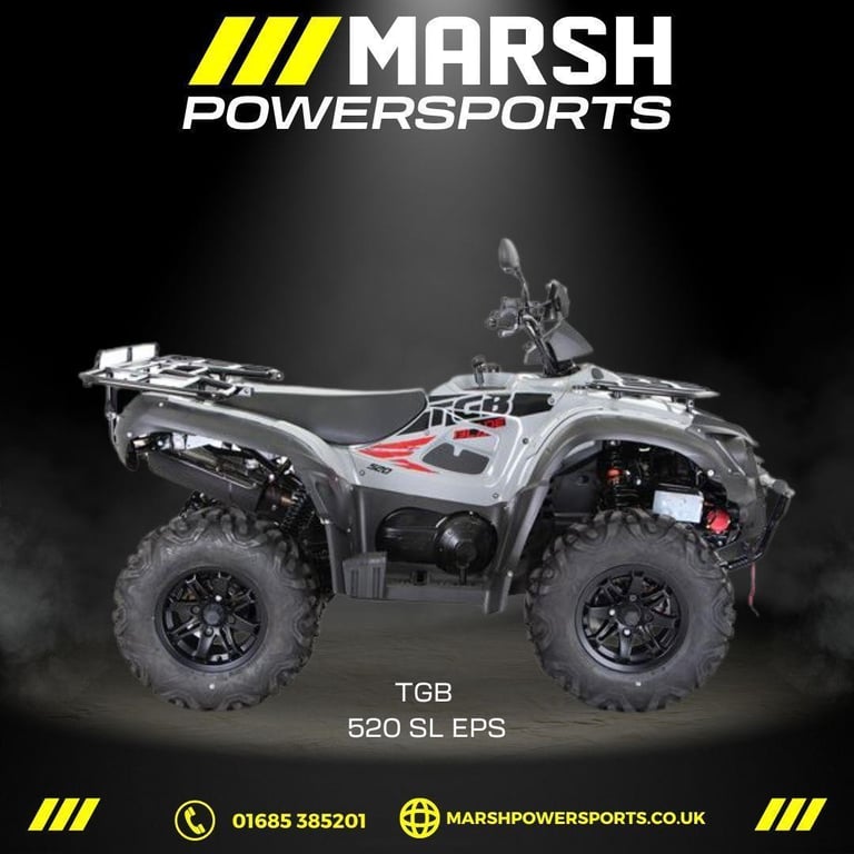 image for TGB Blade 520 SL EPS Road Legal Quad Bike - TGB Main Dealer - 5 Years Warranty 