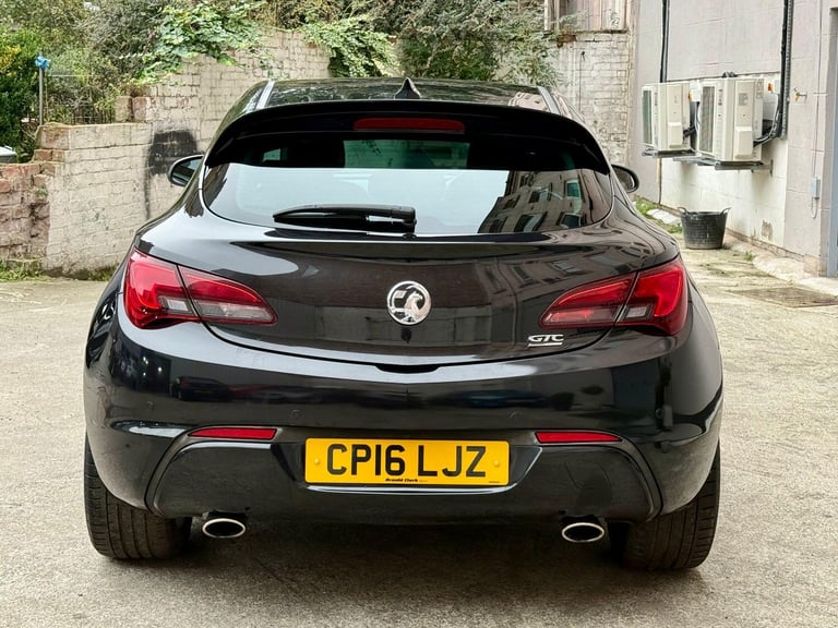 2016 VAUXHALL ASTRA GTC 1.6 i Turbo Limited Edition Black Manual Petrol