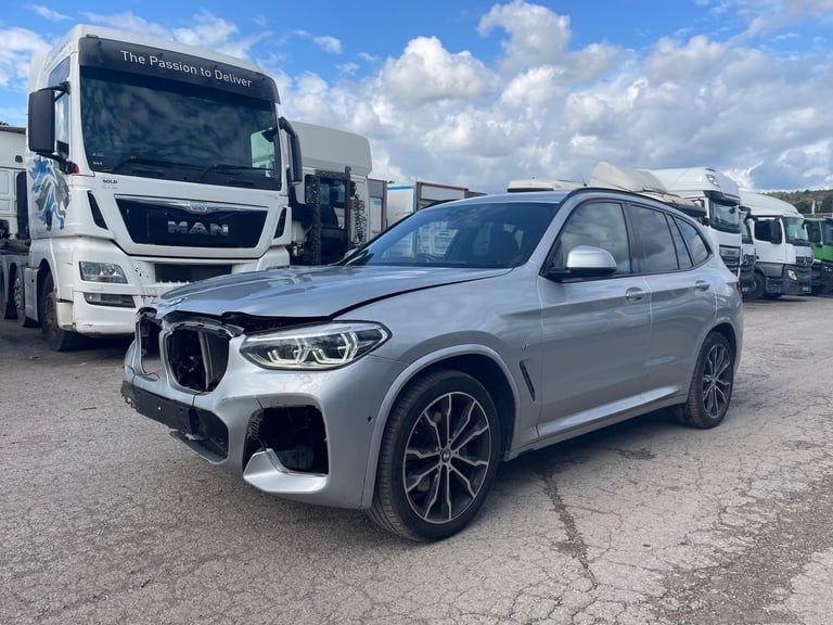 2019 BMW X3 XDRIVE 20D M SPORT 5dr STEP AUTO DIESEL DAMAGED SALVAGE