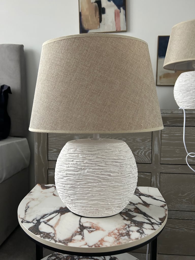 image for Set of 2 table/ bedside lamps