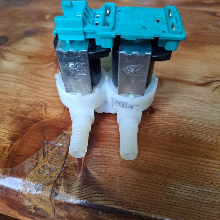 image for Bosch Series 4 washing machine double solenoid valve