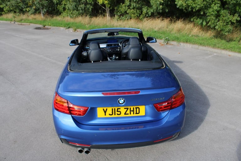 2015 BMW 4 Series 3.0 430d M Sport Auto Euro 6 (s/s) 2dr CONVERTIBLE Diesel Automatic