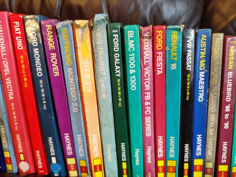34 Haynes Manuals 