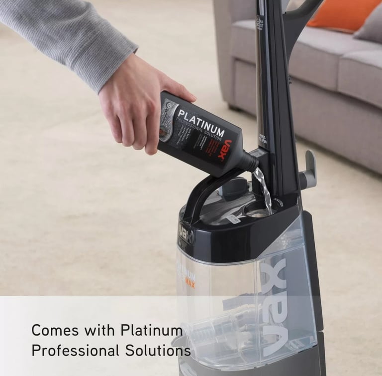 Vax Carpet Cleaner Platinum Power Max ECB1SPV1RB Upholstery Washer