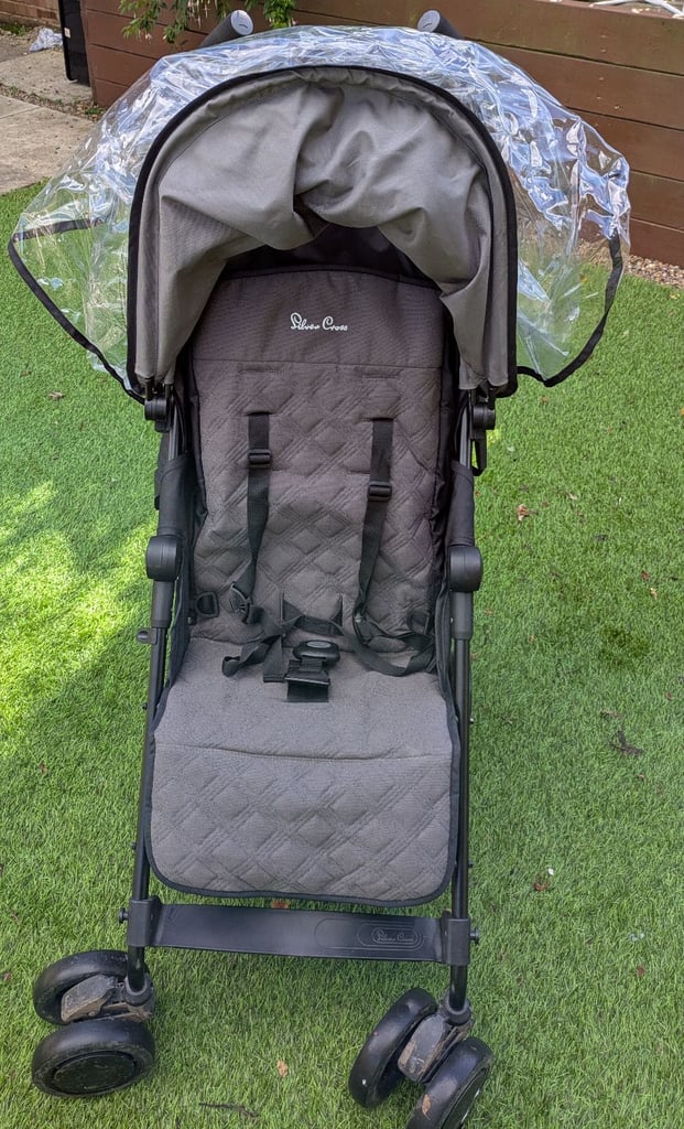 John Lewis Silver Cross Pop Stroller / Pushchair / buggy FANTASTIC!