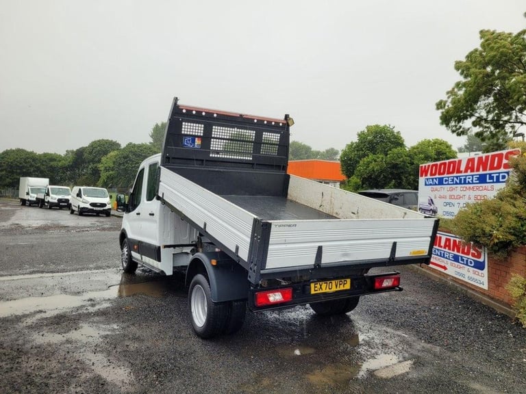 2020 ON 70 PLATE FORD TRANSIT 350 LEADER TDCI 130BHP L3HI CREW CAB PICK-UP ULEZ 