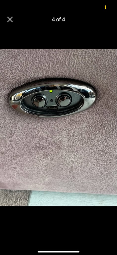 image for CORNER ELECTRIC SOFA DFS VERY GOOD CONDITION SMOKE/PET FREE 2.4x1.85cm LICATED WIMBORNE CAN DELIVER 