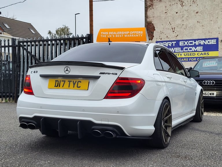 2012 Mercedes-Benz C-Class C63 6.2 AMG PERFORMANCE 4 DOOR SALOON 125 EDITION MSL STAGE 1 REMAP TU...