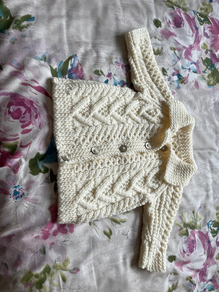 Aran Baby Cardigans
