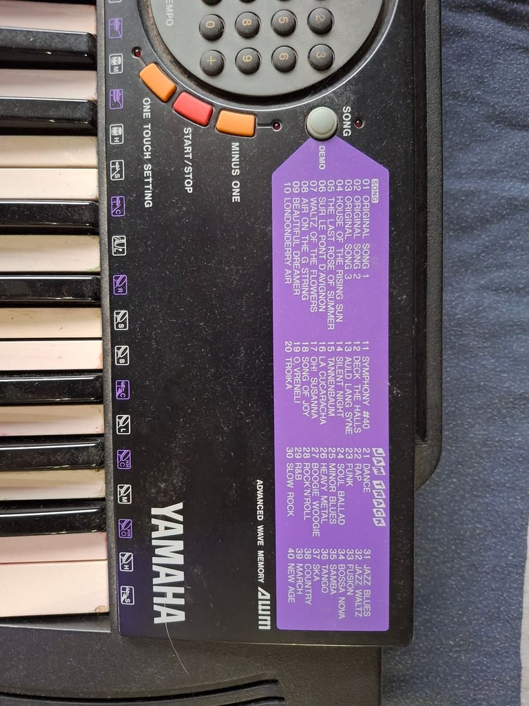 Yamaha keyboard 
