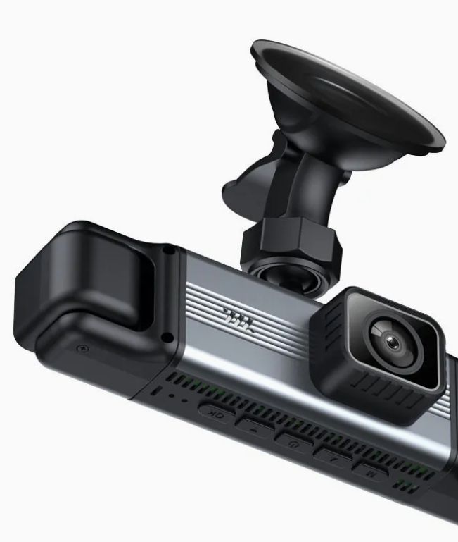 image for 3 Channel 1080p Dash Cam – Front, Inside & Rear Cameras