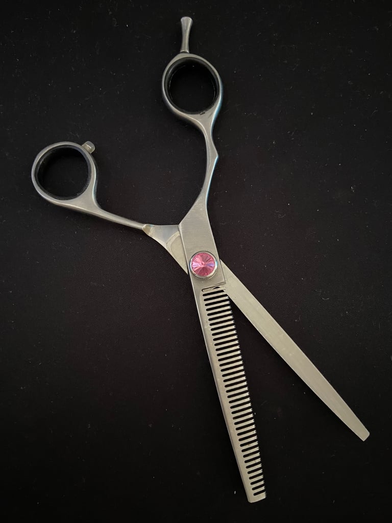 Excalibur X33 6.5” Left Handed Dog Grooming Thinning Scissors