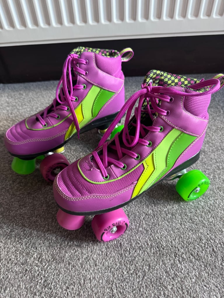 image for Roller boots - purple size 5
