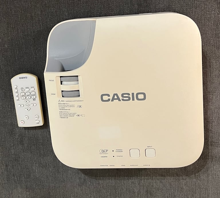 image for Casio XJ-V1 Laser Projector  - Only 1672 Hours Used Out Of 20,000 Hour Lamp Life
