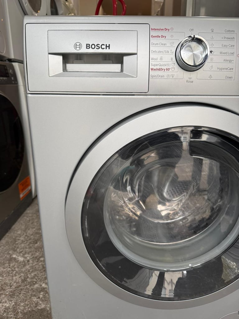 Bosch Grey 8kg Washer Dryer With Free Delivery N Warranty 