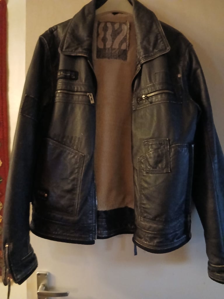 Leather jacket