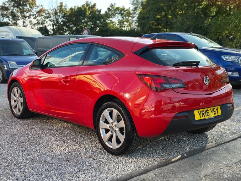 2016 Vauxhall Astra GTC 1.4i Turbo Sport Euro 6 (s/s) 3dr HATCHBACK Petrol Manual