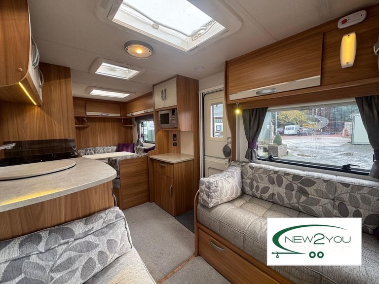 2014 Lunar Quasar 564 4 Berth Caravan + Motor Mover - STOCK NO E229