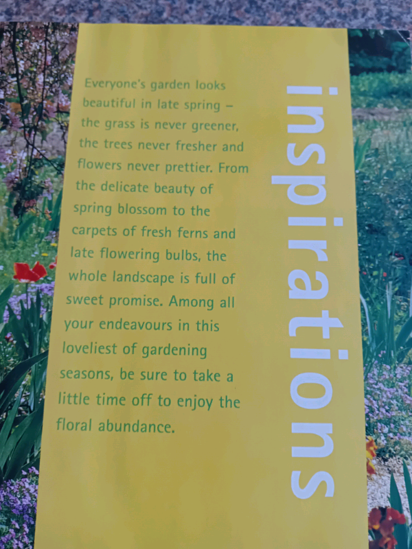 Reader's Digest All season guide to gardening Late spring good condition