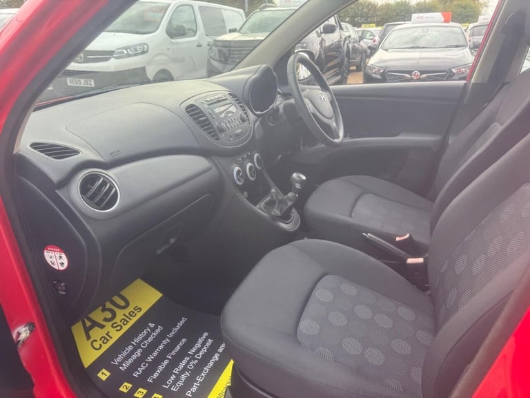 2010 Hyundai i10 1.2 Comfort 5dr HATCHBACK PETROL Manual