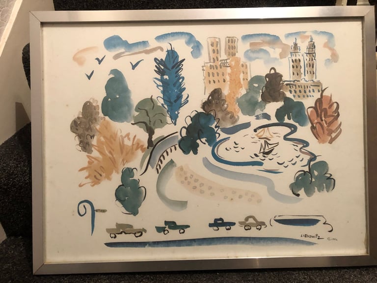 2 Prints by New York Artist Joan Liebowitz