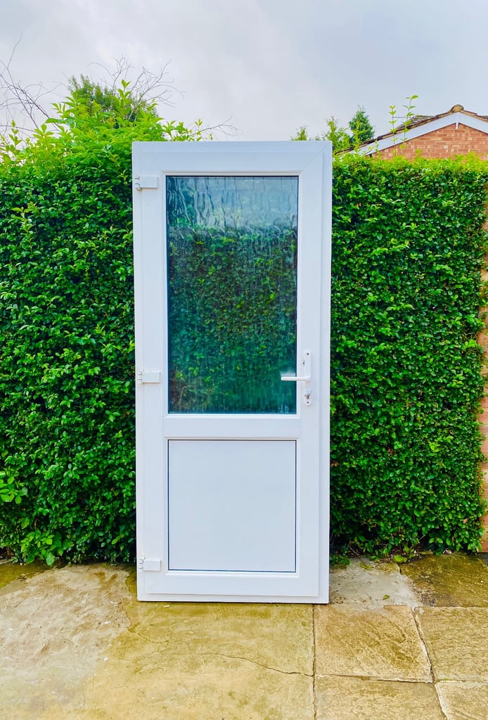 UPVC Door Double Glazed Door Exterior Door