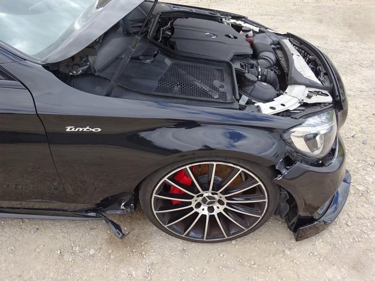 2017 66 REG MERCEDES BENZ C250 D AMG LINE PREMIUM+ DIESEL AUTO DAMAGED SALVAGE