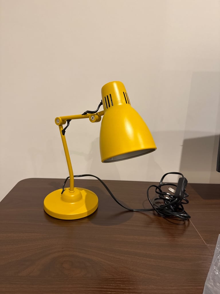 Yellow Desk Lamp