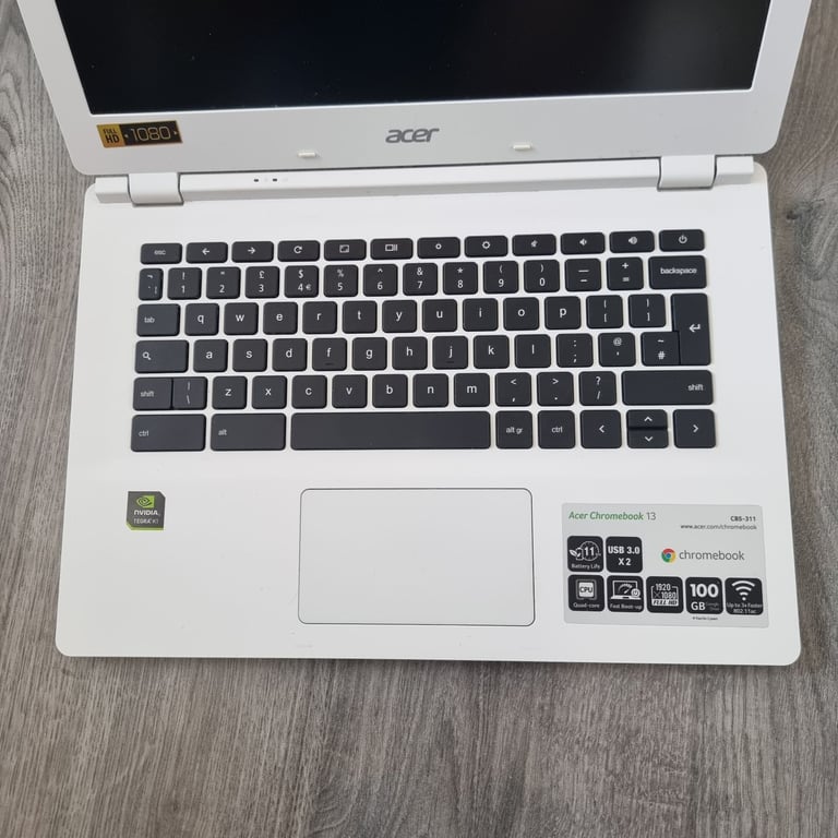 image for acer cb5 311 chromebook laptop