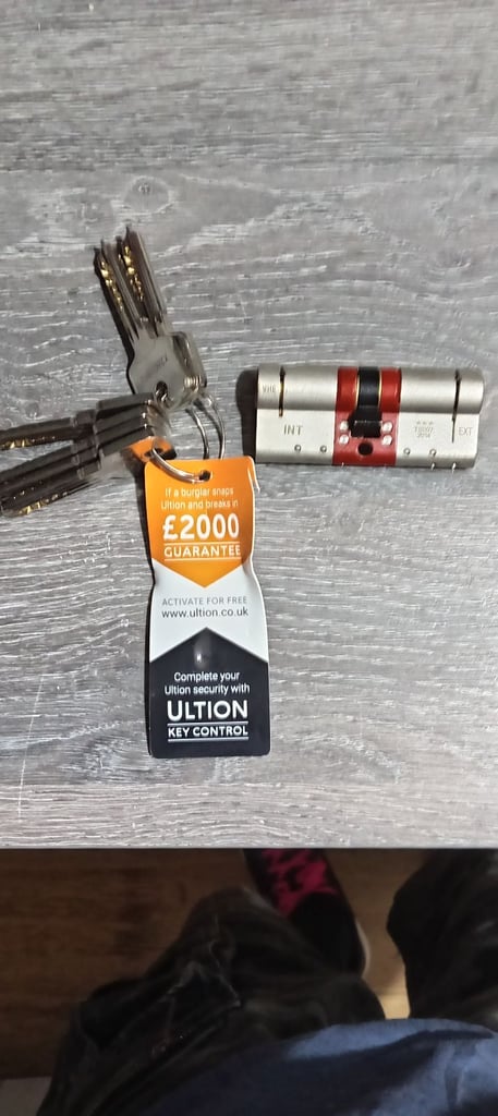 ULTION TS007 Three star ⭐⭐⭐ EURO CYLINDER 35/35