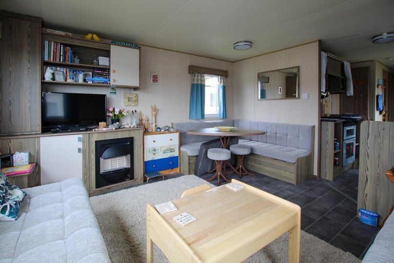 ABI Horizon 2016 static caravan at Combe Haven, nr Hastings E Sussex. 8 berth