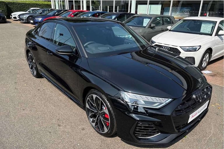2025 Audi A3 S3 TFSI Black Edition Quattro 4dr S Tronic Saloon Petrol Automatic