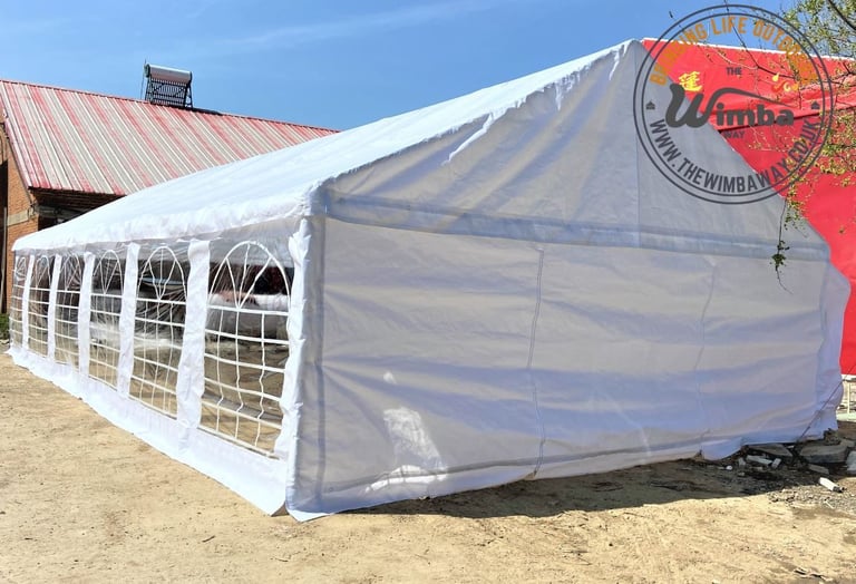 NEW Heavy-Duty 6x12m Marquee Party Tent Gazebo – FOR SALE 