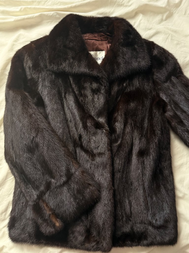 Vintage fur coat by McEwens of Perth 