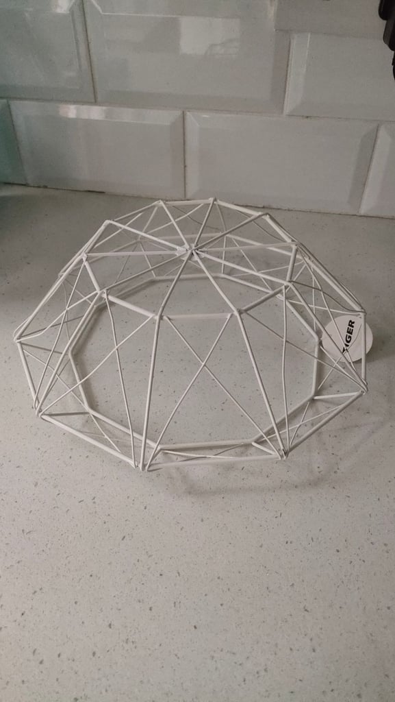Geometric fruit bowl / decorative bowl 