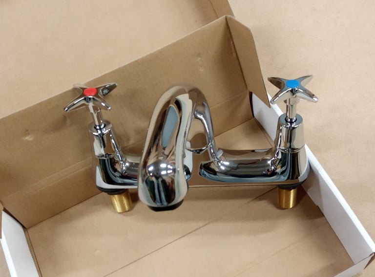 Kitchen Sink Cross Head Deck Mixer